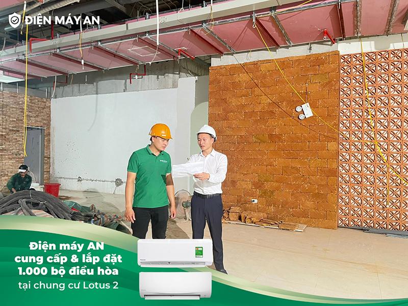 Điện Máy AN Bàn Giao 1.000 Bộ Điều Hòa tại thành phố Bắc Giang, Vượt Tiến Độ Đề Ra